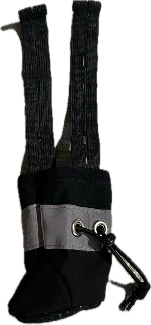 Water-resistant boots with non-slip soles attach to Jacket (set of 4)
