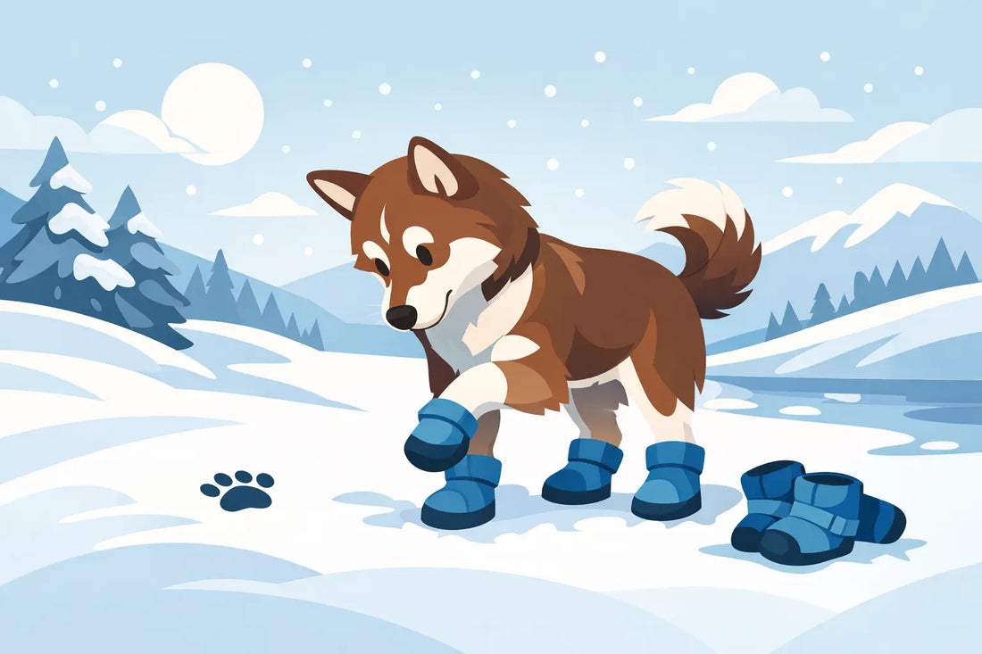 Bottes de neige pour chien: utiles ou non?