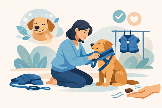 Comment réduire le stress d’habillage du chien