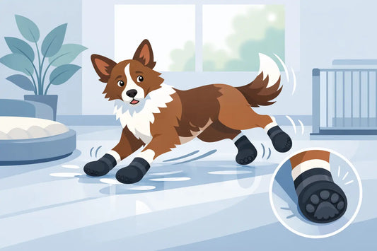 Comment sécuriser les pattes d’un chien qui glisse