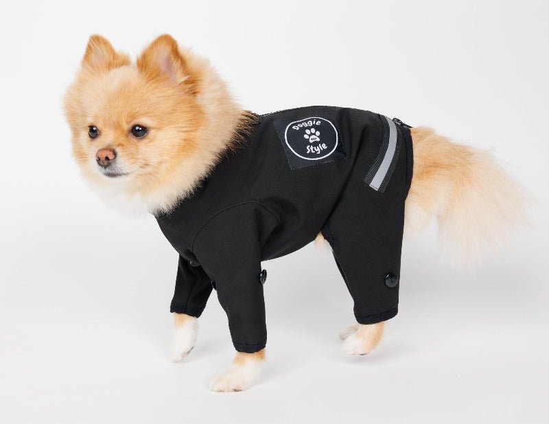 Manteau pour chien avec boutons - Doggie Wear Style